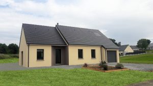 Construction maison contemporaine de plain pied à Couterne (Orne)